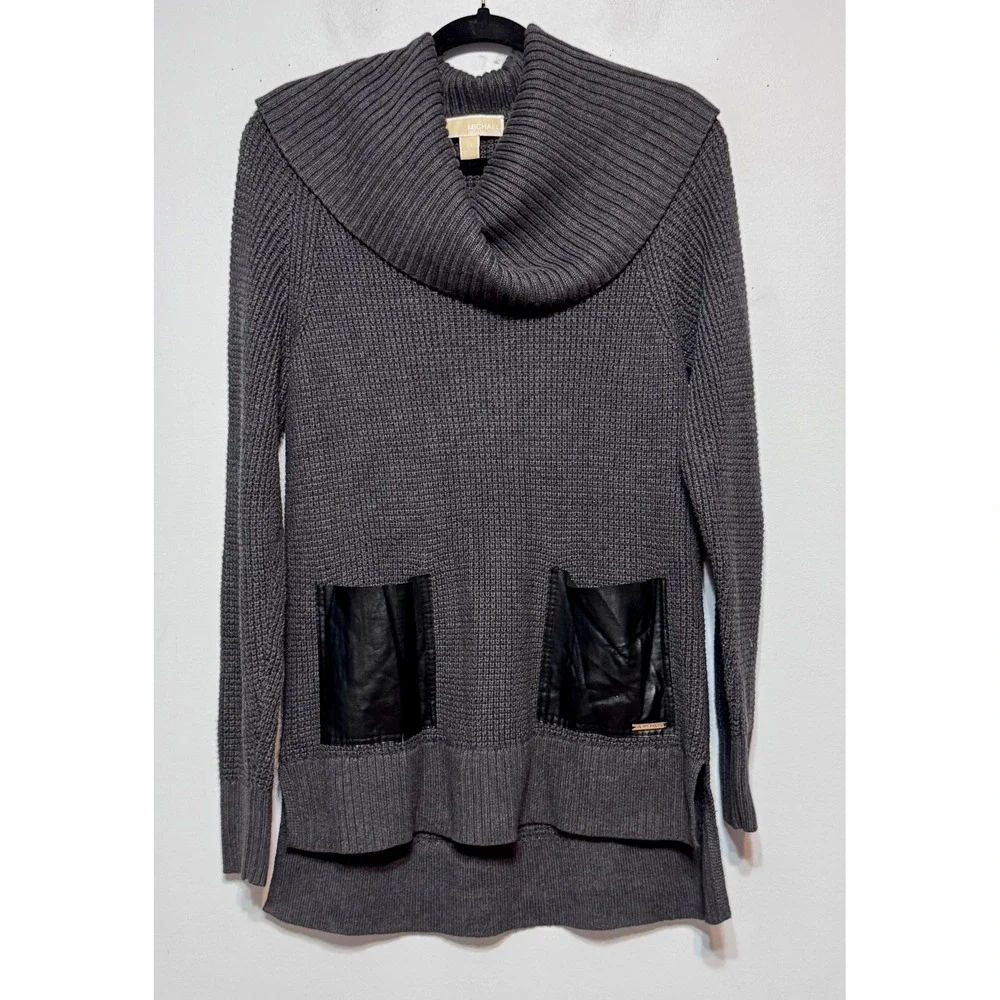 Old Money Fallcore Tunic Sweater Medium Clean Girl Capsule Wardrobe Streetwear‎